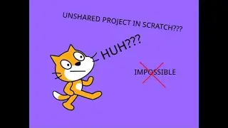 How to feature an unshared project in scratch