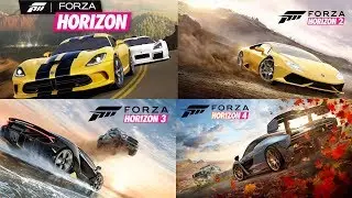 Forza Horizon All Game Trailers 1-4
