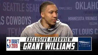 NBA Draft Prospect Grant Williams Sits Down With Shams Charania | Stadium