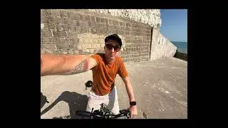 Bike Ride - Brighton to Undercliff Path with Led Zeppelin 🎶 (GoPro 11 Black)