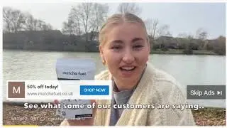 ADVERTISING     MATCHA instafuel     Drinking TEA  the Commercial meaning