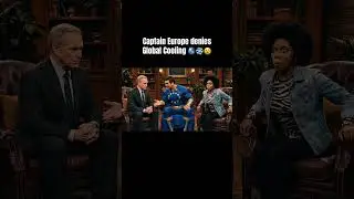 Captain Europe 🇪🇺 denies Global Cooling 🌎❄️😵#shorts #funnyshorts #climatechange #superhero
