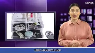 Clear Makeup Cosmetics Organizer Skin Care Display Case Wide Applications Organizer