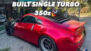 TAKING DELIVERY OF MY BUILT MOTOR TURBO 350z!!!