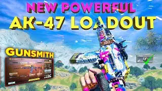 NEW 0 RECOIL + LONG RANGE BEST AK-47 LOADOUT ALWAYS ON TOP 🔥 | BEST AK-47 GUNSMITH COD MOBILE