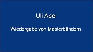 Workshop Masterband Teil 1