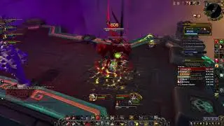 WoW Shadowlands 9.0.5 arms warrior pve De Other Side Mythic +14