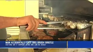 Doctors warn about dangers of grill brushes