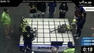 VEX IQ - 26989D 1st World's Match 330 Points