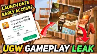 Underworld Gang Wars (UGW) Gameplay Leak | UGW Release + Lunch Date | Free Fire To Gaya !