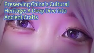 Preserving China's Cultural Heritage: A Deep Dive into Ancient Crafts 【ASMR Roleplay Theater】