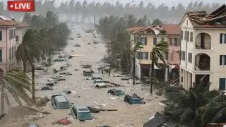 Brazil suddenly collapsed today!! Massive flooding in the interior of Bahia