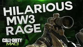 HILARIOUS MW3 INFECTED RAGE! (MW3 Infected Funny Moments.)