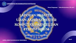 Video Laporan dan Demo Program - UAS - KOMTER