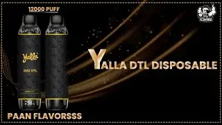 Bohut Aalaa Pan Flavors | Yalla DTL Disposable 12000 puff | Review | Mr. Zindani |