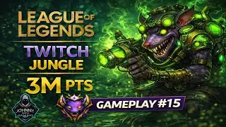 LOL The Plague Rat Twitch Jungle AD 3 Million Mastery Points | Season 15 | Gameplay 015 (2026)