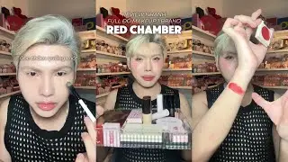 QUICK REVIEW OF FULL MAKEUP SET FROM BRAND REDCHAMBER | NGHIA 1 LITER OF LIPSTICK