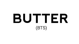 BTS - Butter (Lyrics)