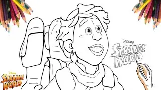 COMO DESENHAR O ETHAN CLADE | HOW TO DRAW ETHAN CLADE | MUNDO ESTRANHO | WORLD STRANGE | DISNEY