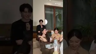 The way he kept looking at her the whole time🥰 and the🚂🤭# leyuan #heartsignal8 #chinesedatingshow