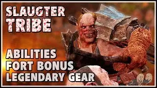 [Shadow of War] SLAUGHTER TRIBE - Legendary Gear Abilities & Fortress Bonuses