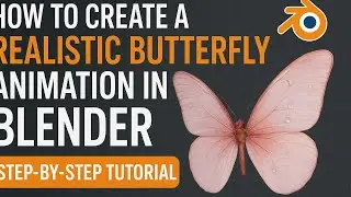Butterfly Animation in Blender | Create Realistic Wings