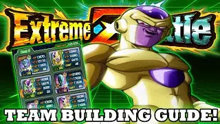 TEQ Golden Frieza EZA Team Building! Пройдите этап 30 и дальше! (DBZ Dokkan Battle)