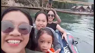 Boat adventure in lisap river