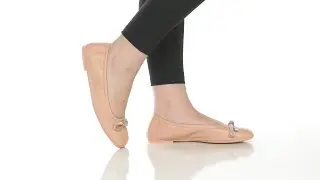 Stuart Weitzman Sw Bow Ballet Flat SKU: 9893983