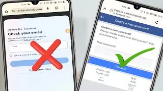 Facebook I'd ka password forgotten kaise kare😥 Check your email problem 2024 | code not received