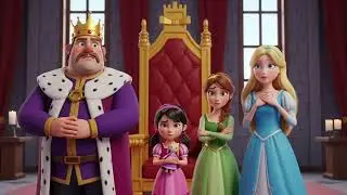 The Enchanted Glass Bottle and the Three Princesses | Magical 3D Animated Short Story