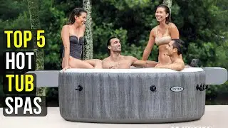 Топ-5 лучших надувных гидромассажных ванн 2026 года 🛁 Гид по обустройству роскошного заднего двора