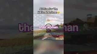 All Rise For The National Anthem🤣#gaming #funny