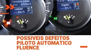 Problema Piloto automático Fluence ( Vídeo Explicativo )