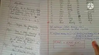 machine learning/lecture 31(naive bayes classifier)