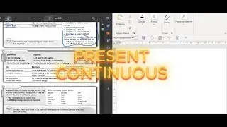 Present Continuous- что это такое ? (Destination B1,Unit 1)