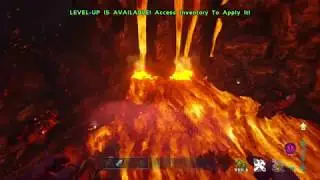 ARK  Survival Evolved genesis volcanic biome cave and fixing glitches.