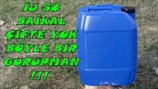 IJ58 БАЙКАЛ ГРУППОВОЙ ТЕСТ. İJ 58 BAİKAL ÇİFTE.İJ 58 СССР БАЙКАЛ ÇİFTE .BAIKAL ДВУСТОРОННИЕ РУЖЬЯ