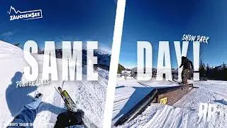 Pow in the morning&hellip; park laps in the afternoon. The perfect day?