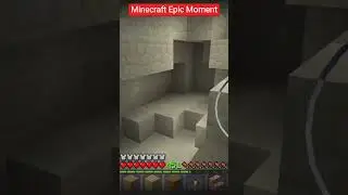 #minecraft I find a horror scary secret desert mine in Minecraft #shorts