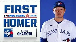 Kazuma Okamoto&rsquo;s FIRST Blue Jays home run! (Welcome to the show!) | 岡本和真ハイライト