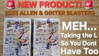 Первый взгляд! &mdash; Наборы бейсбольных карточек Topps Allen & Ginter 2025 года. Ностальгический сюрп...