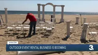 Outdoor equipment rental business in Virginia Beach staying busy