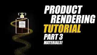 Blender perfume product mockup tutorial | Part 3: Materials!
