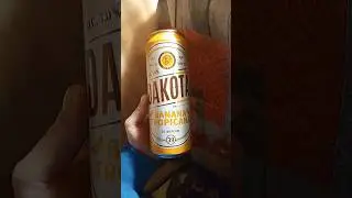 обзор пивного коктейля Дакота банан Тропик