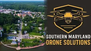 Leonardtown Square From Above &mdash; Southern Maryland Drone Services
