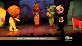 Teatro Animazoo inicia turnê nacional em Lages - Camila Constantini