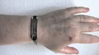 Clip bracelet DORJA&Iuml; avec cordon cuir