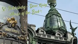 Petersburg&rsquo;un &uuml;nl&uuml; kitap kafesi| House of the Book | дом книга