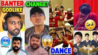 BANTER GodLike🥶 by Tx Punk😢 Change in Team Soul?😳 Jelly Champion But,Ghatak,Admino,GoldyDa,DRX,Reply